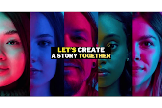 create cinematic trailer commercial marketing video or crowdfunding ad