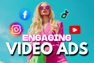 create engaging commercials, facebook tiktok promos, product video ads