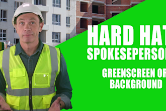 create hardhat spokesperson video