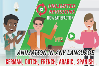 create animated explainer video for your product or services