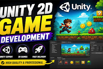 develop your 2d mobile game using unity game engine