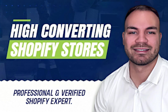 build your professional dropshipping shopify store