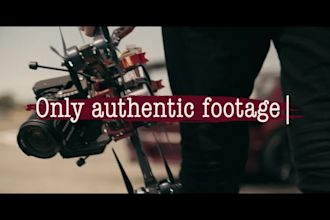 produce real human made video ads, not fake ai videos