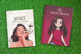 design custom planners, workbooks, journals, tracker