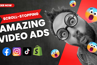 create promotional short video ads for facebook instagram