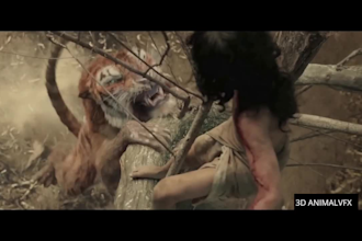 do realistic 3d animal animation, 3d creature design, 3d animals model, vfx