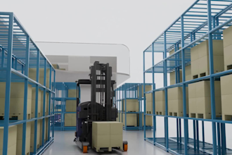 do industrial animation 3d factory robotic manufacturing warehouse automation