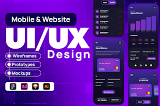 do figma design, figma website, mobile app using figma, website UI UX design