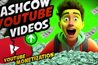 create top 10 cash cow faceless videos and youtube automation channel