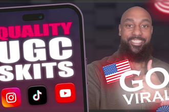 create viral tiktok ugc videos with humor and storytelling