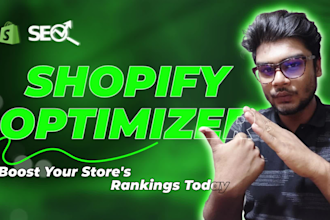 be your shopify website SEO expert to boost ur sales and achieve google ranking