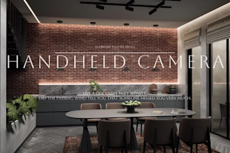 a cinematic architectural walkthrough animation
