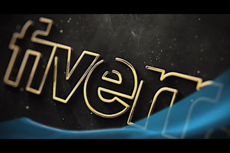custom luxury logo animation intro video