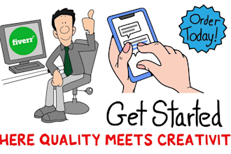 make a whiteboard animation explainer doodle video 15 minuets
