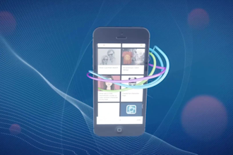 create a modern and stylish mobile website app promo video