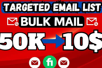 provide bulk email and niche targeted valid email list