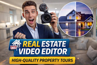 edit cinematic property walkthrough and hometour video