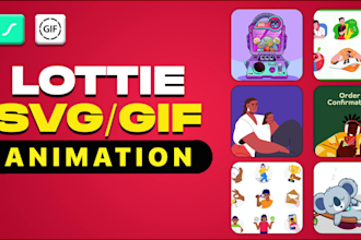 create a lottie animation for your web or mobile app