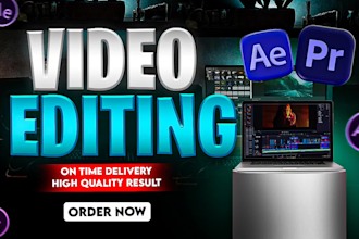 edit your youtube videos, insta reels, shorts and all type of editing in 24 hrs