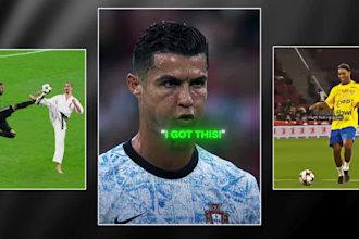 edit viral football highlights, shorts and reels for tiktok