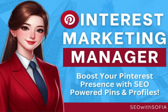 manage your pinterest account with SEO optimized pins and boards