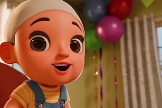 make 3d animation video, cartoon animation and kids animation for nursery rhymes