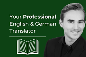 expertly translate your nonfiction book in english and german