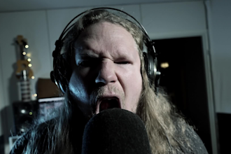 scream or growl your death black doom metal song