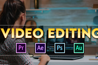 professional edit your vlogs, clips and all kind of video