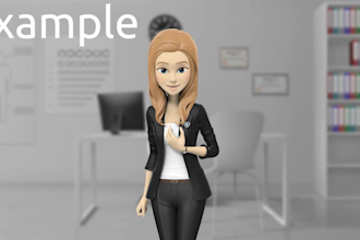 make a 3d spokespersons with your voice