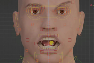 rig 3d models in blender for game engine and animation