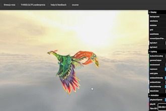 convert your 3d model into gltf,glb or any 3d extension