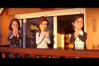 create 2d 3d animation video, 3d explainer video,  3d animation, character model