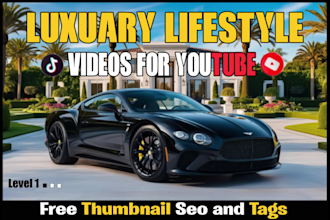 edit and create luxury and cashcow youtube videos
