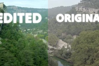 professionally edit drone footage into cinematic videos in 24 hours
