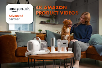 create a 4k amazon product video for your product