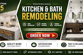 the best kitchen and bathroom remodeling ads video for promoting your business