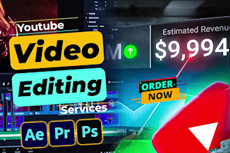 be your faceless youtube video creator and expert video editor