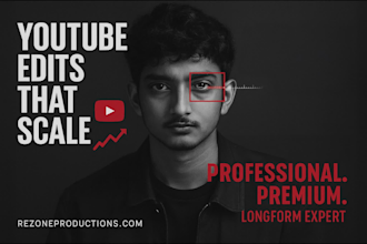edit long youtube videos with pro motion graphics
