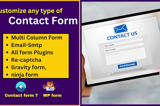 create or fix wordpress contact form 7, gravity form, wpform and SMTP errors