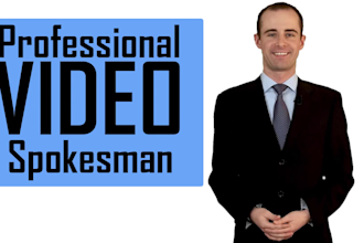 be your professional video spokesperson