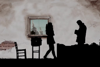 silhouette animation 2d animation rotoscope silhouette image 2d hand drawn lyric