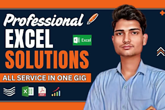 create professional excel dashboards with data analysis for your business