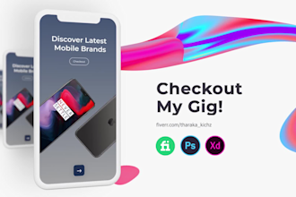 design creative web,mobile app UI mockup