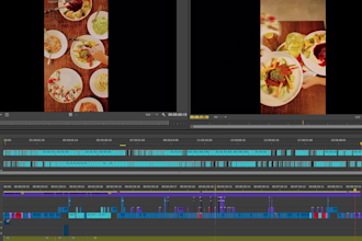 cinematic restaurant food videos for instagram, reels,ads