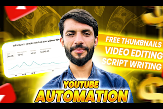 create top 10 faceless cash cow videos and create youtube automation channel