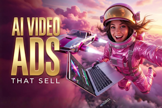 create ai video ads, ai product video ads and ai commericial that sell