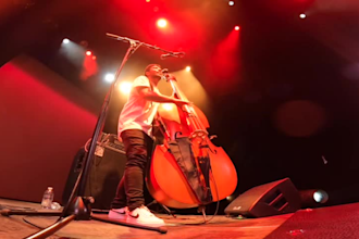 be the double bass player of your music forever