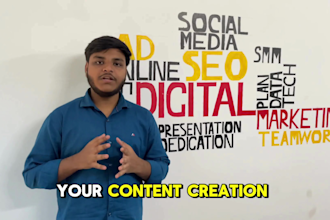 be your monthly social media manager and content creator
