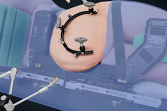 create realistic 3d medical device animation for healthcare marketing